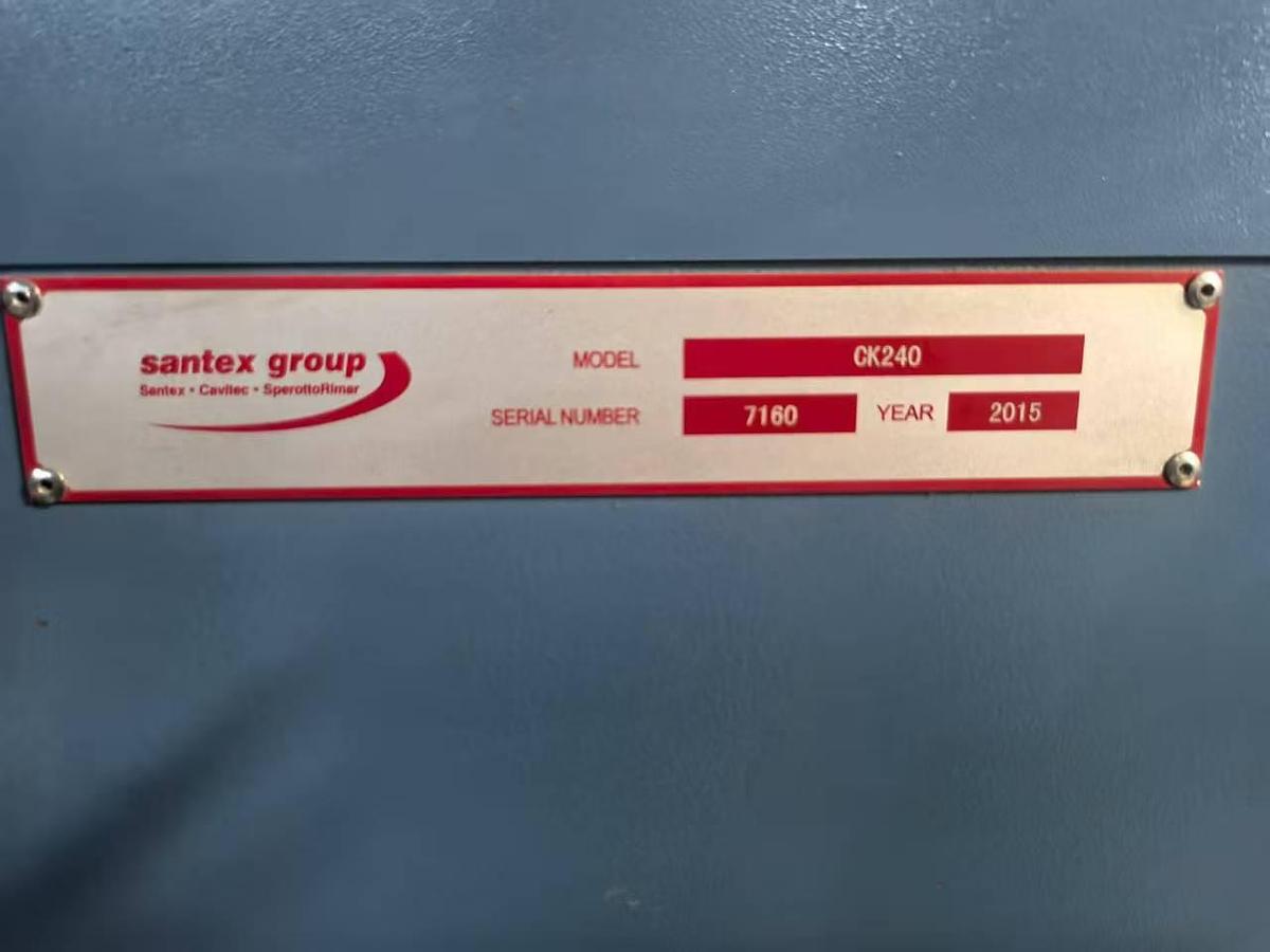 Used Santex compactor for fabric