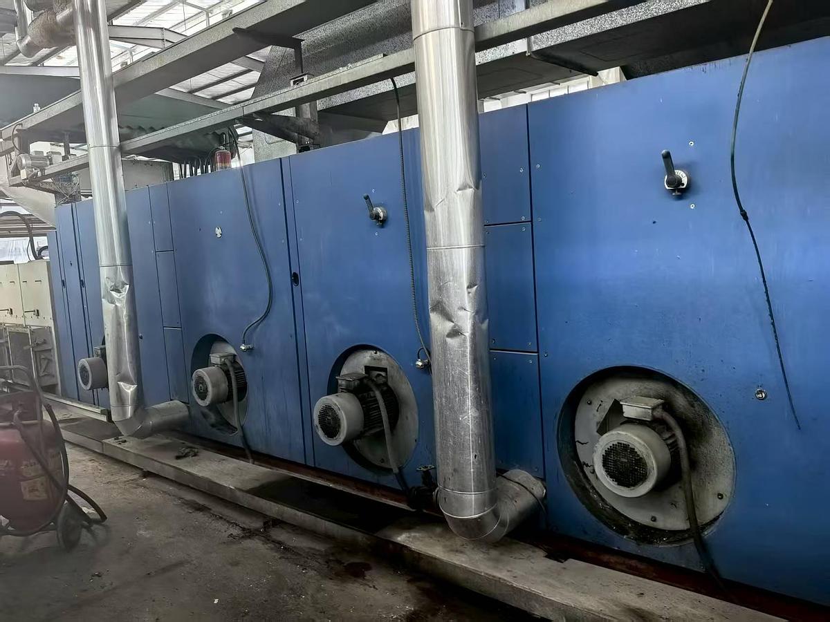 Used Monfongs stenter for fabric