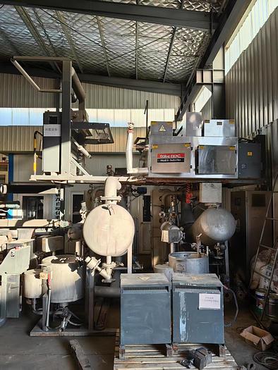 Used Tubetex Tube compacting machine for fabric