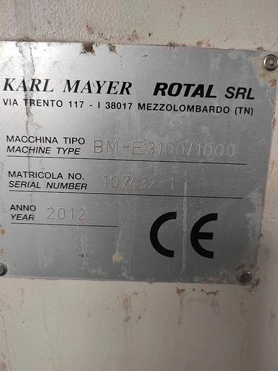 Used Karl Mayer Sizing Machine For yarn