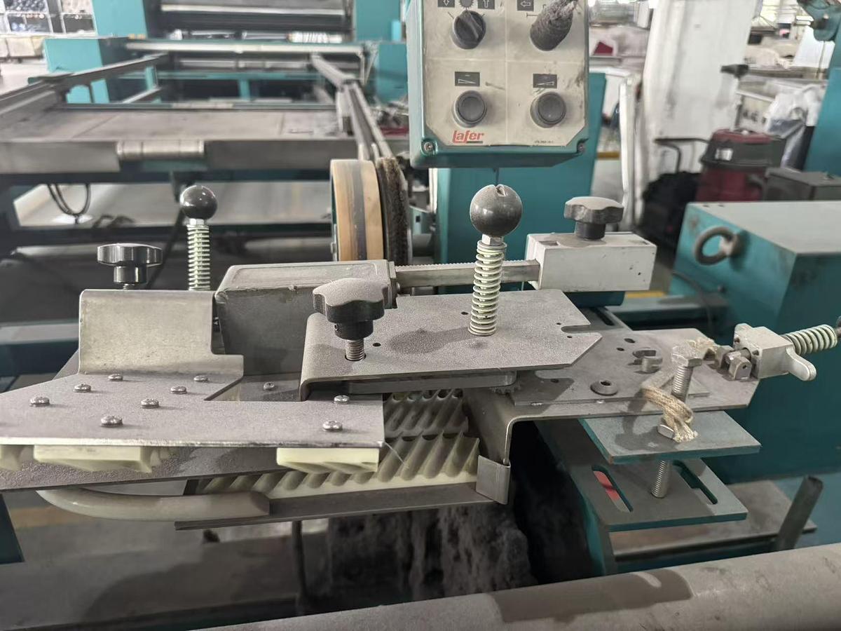 Used 2013 2 sets Lafer compactor machine for fabric