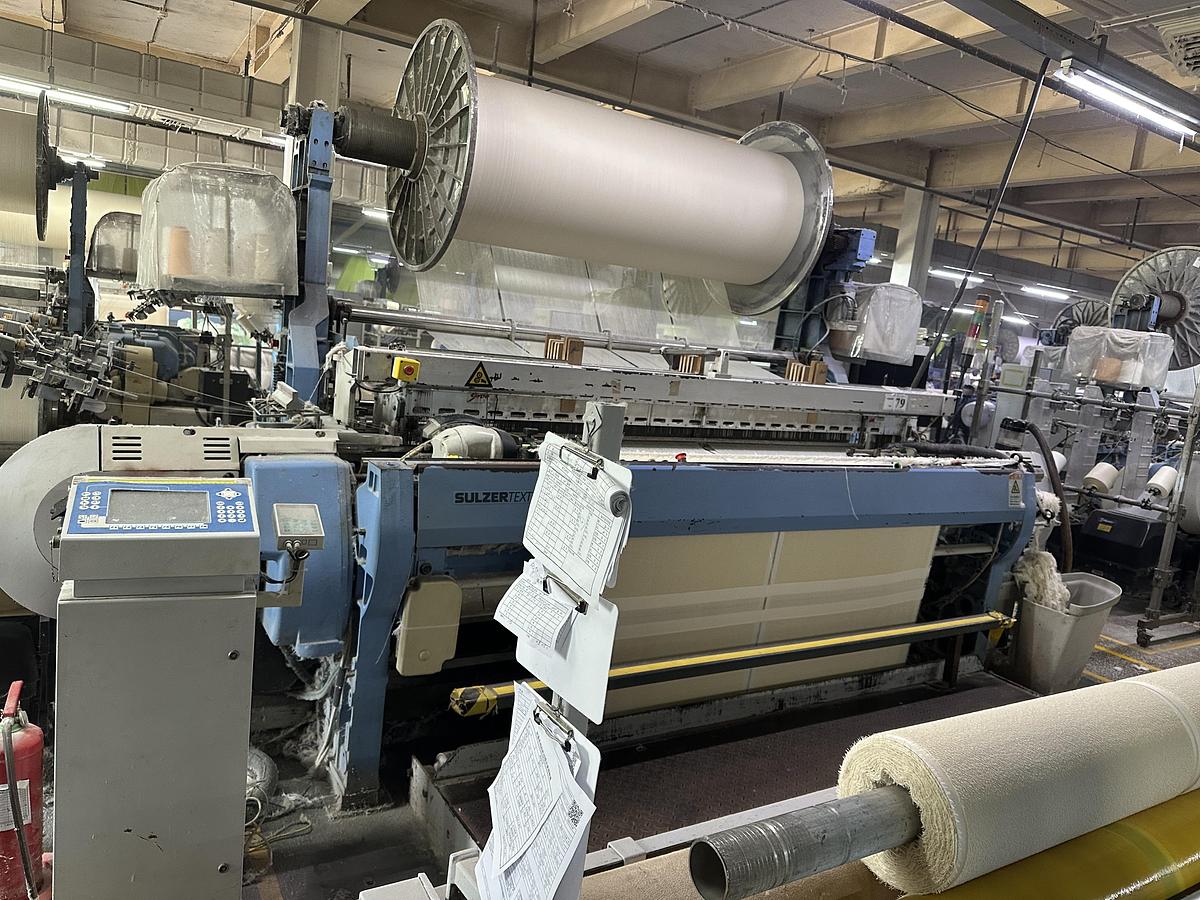 Used 2003  10 set Sulzer G6300 terry looms for fabric