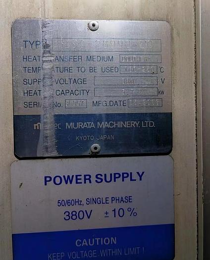 Used Muratec TMT texturing machine