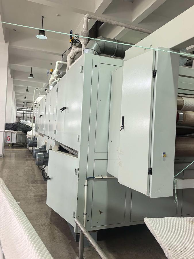 Used 1 set Chinese brand dyer for fabric