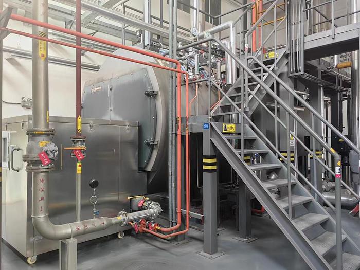 Used Used Steam boiler for fabric