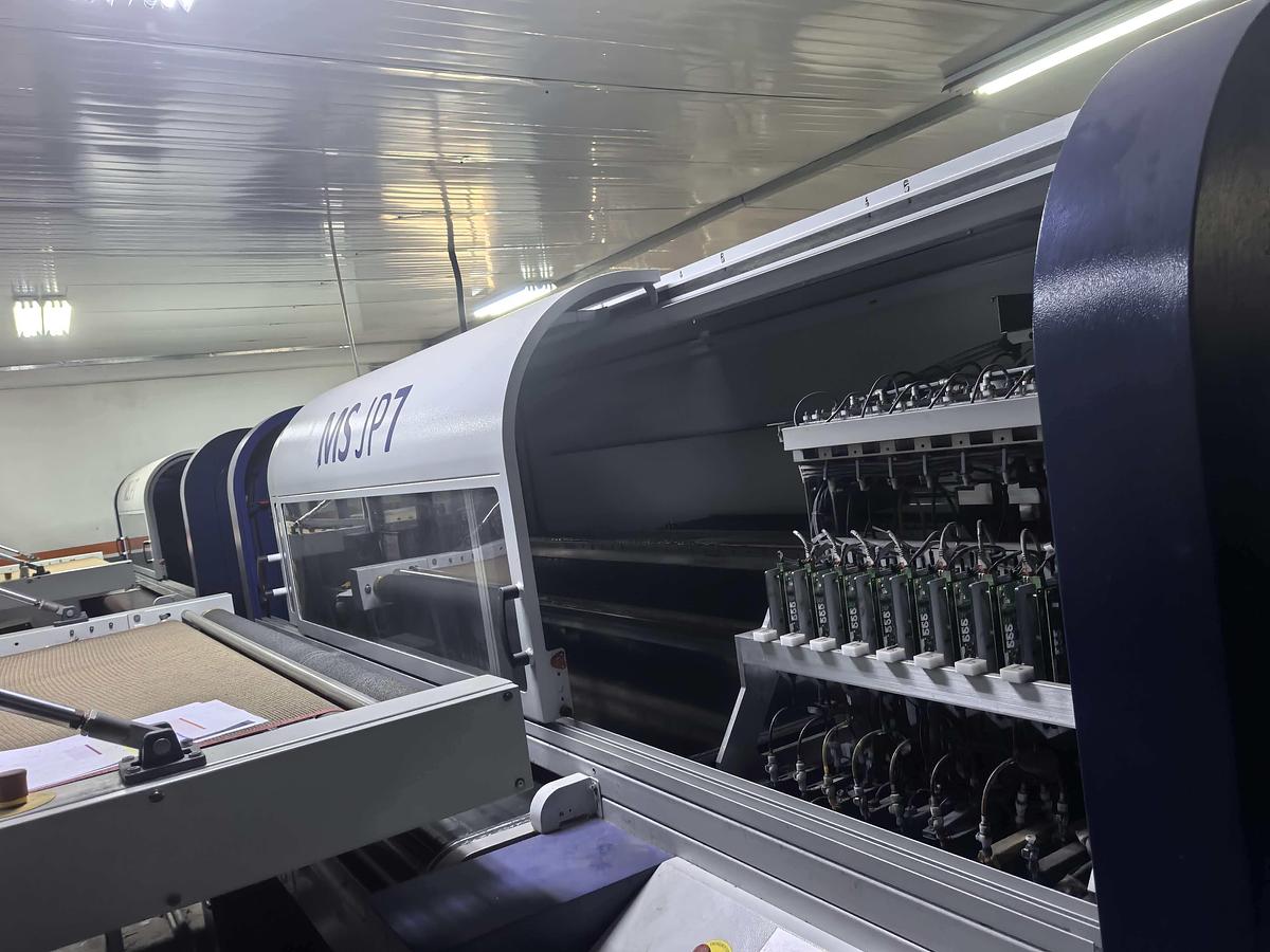 Used 2 sets MS digital printing machine for fabric