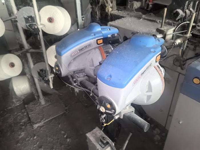 Used RIFA airjet loom for fabric