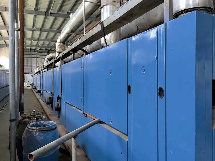 Used Monfongs stenter for fabric