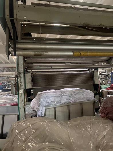 Used Monforts sanforizing machine for fabric