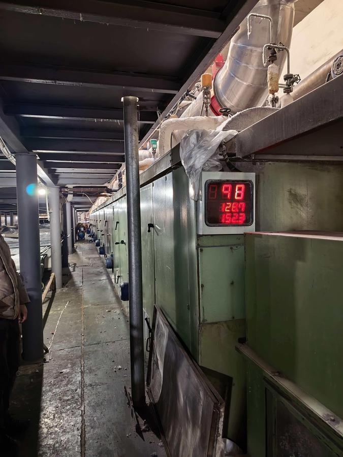 Used IL SUNG stenter for fabric
