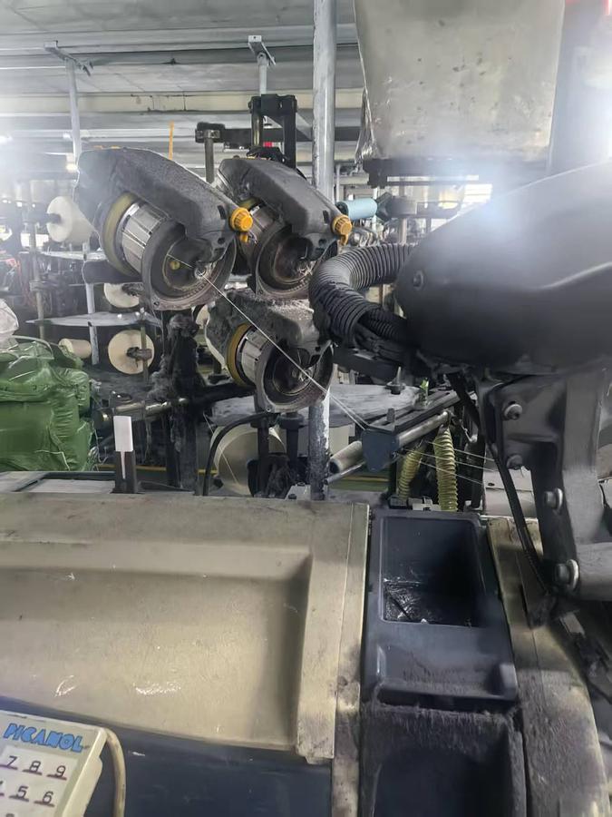 Used Picanol OptiMax rapier loom for fabric