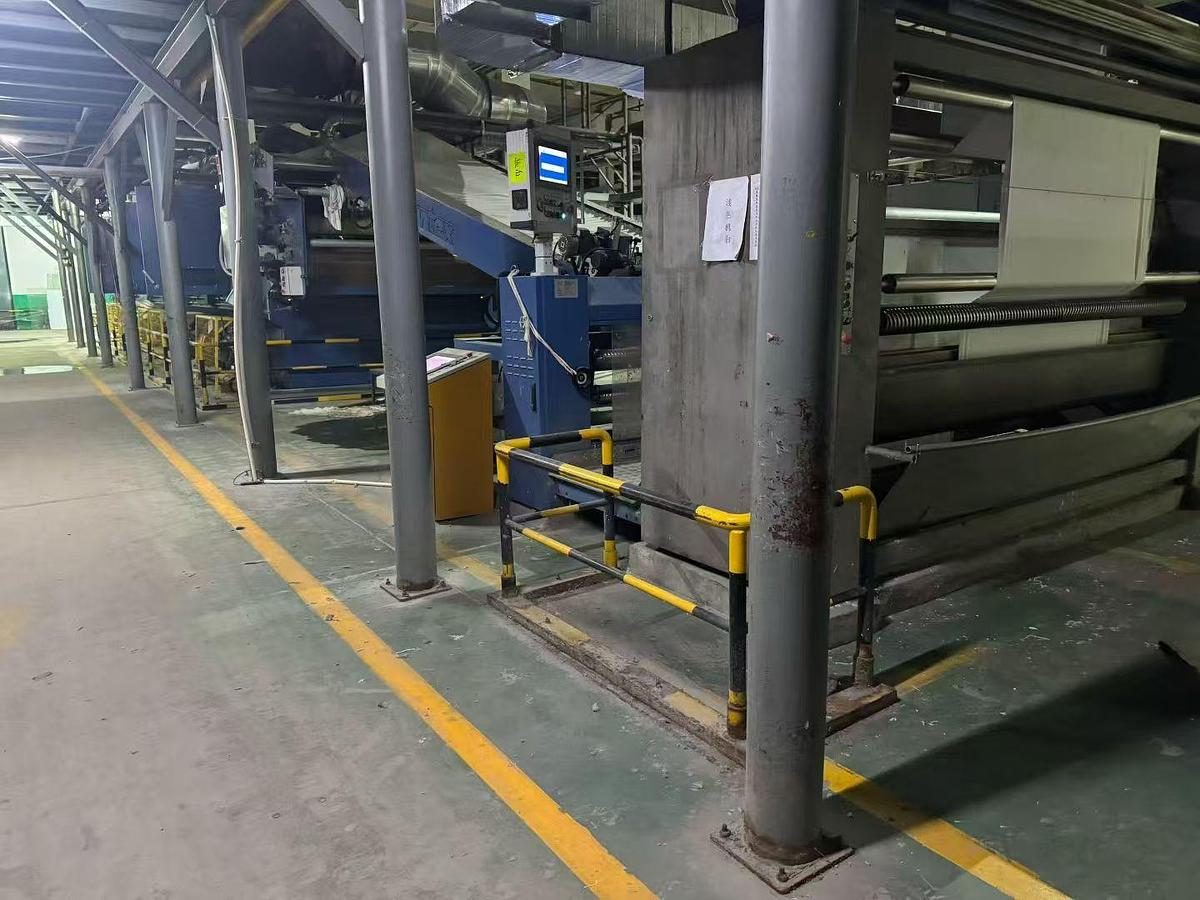 Used Santex dryer for fabric