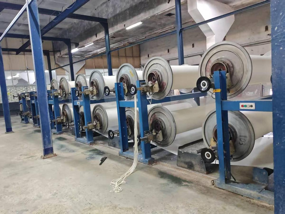 Used Karl mayer Sizing machine for yarn