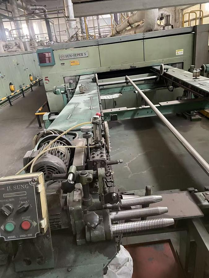 Used IL SUNG stenter for fabric