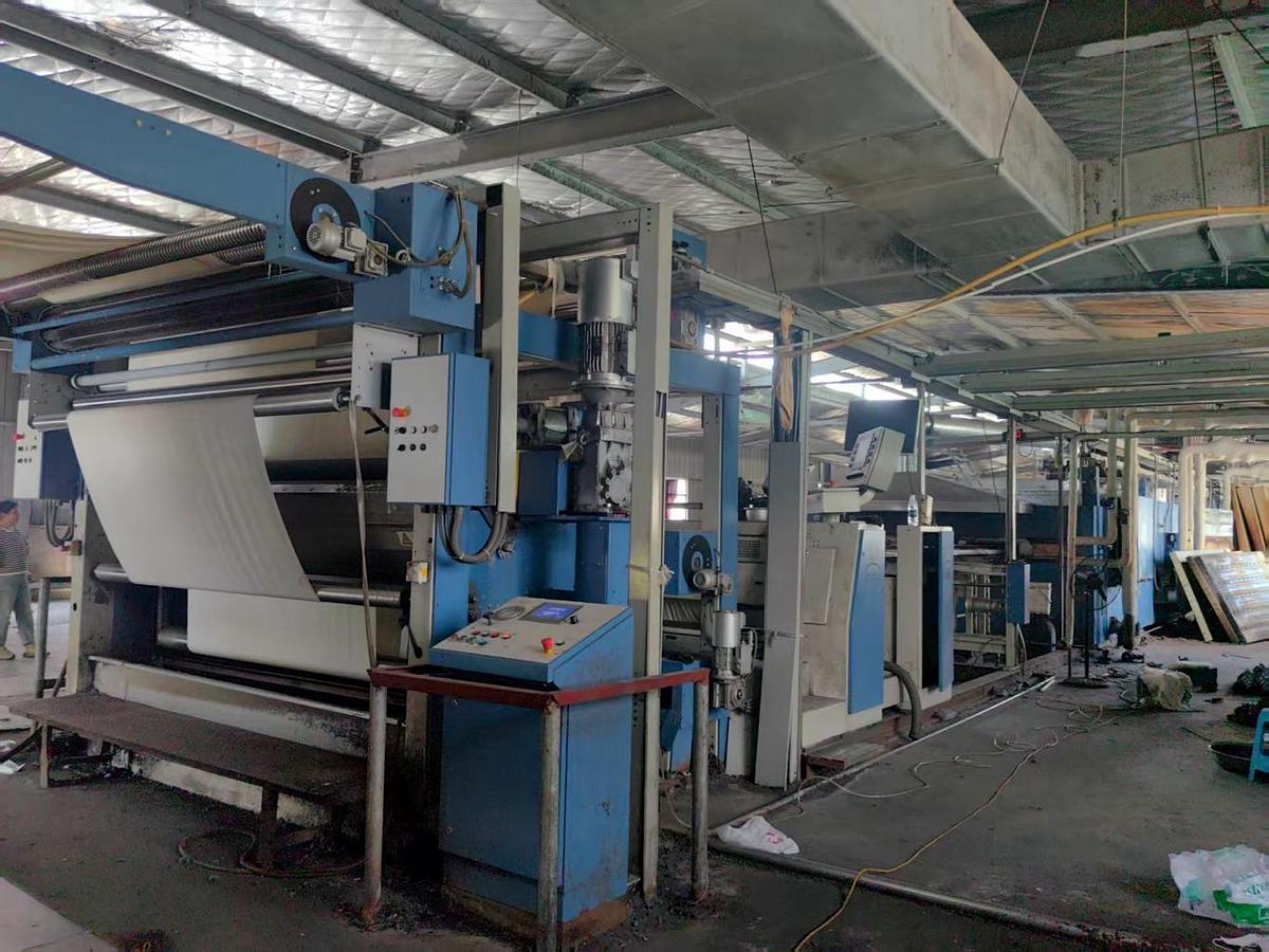 Used Monfongs stenter for fabric