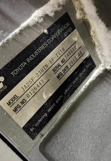 Used 2013 Toyota T710 Airjet loom for fabric