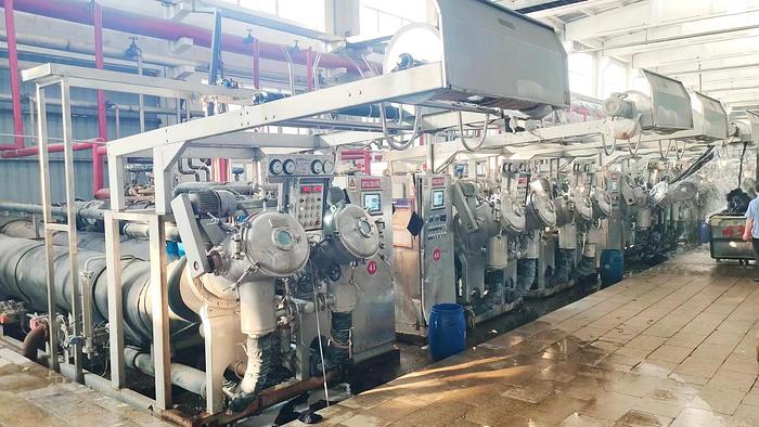 Used 15 sets Taiwan dyeing machine for fabric