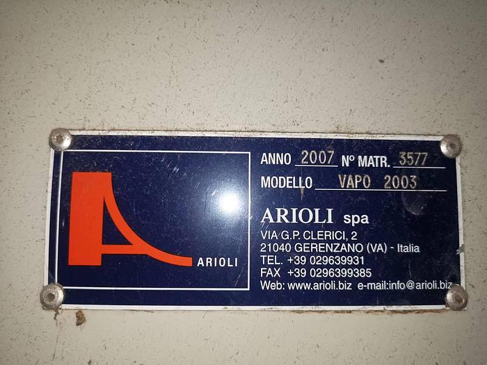 Used Arioli steamer for fabric