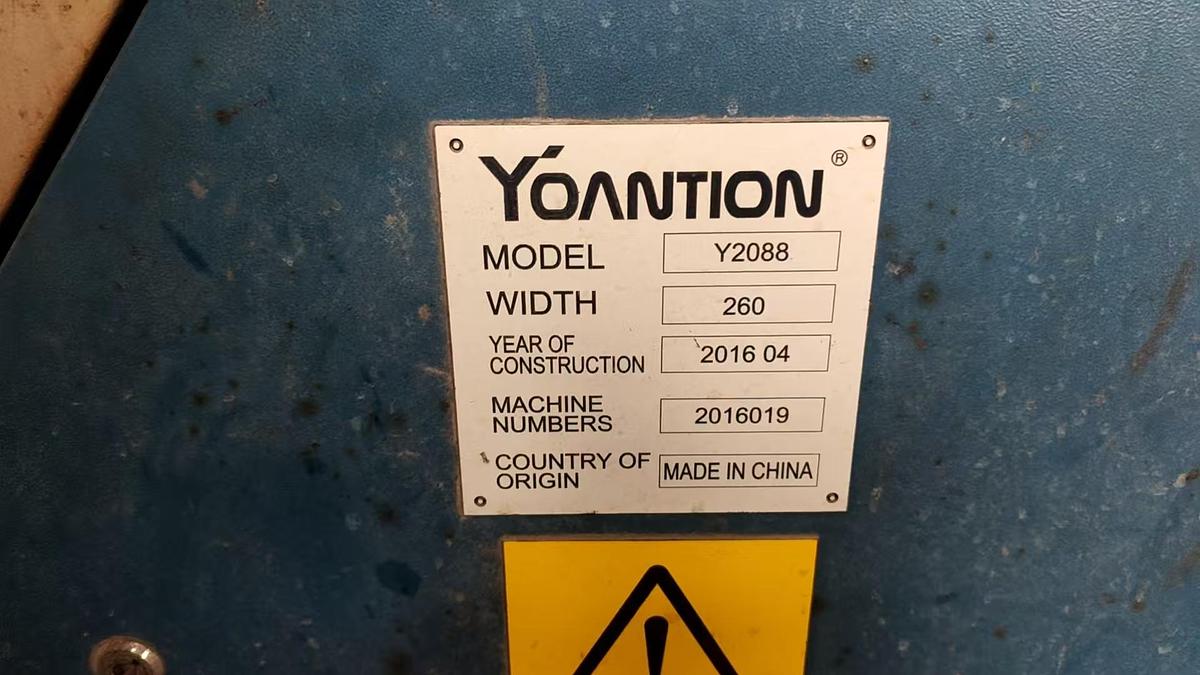 Used 2 sets Yoantion stenter for fabric