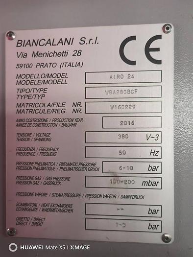 Used AIRO 24 soften machine for fabric