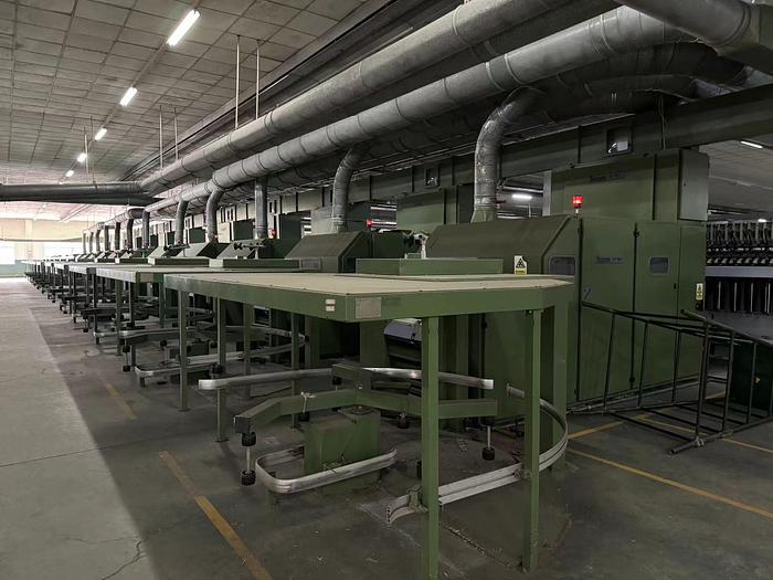 Used Trutzschler DK903 blowing carding machine for yarn