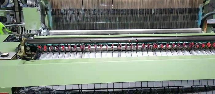 Used Muller MBJ3 Label weaving loom for sale