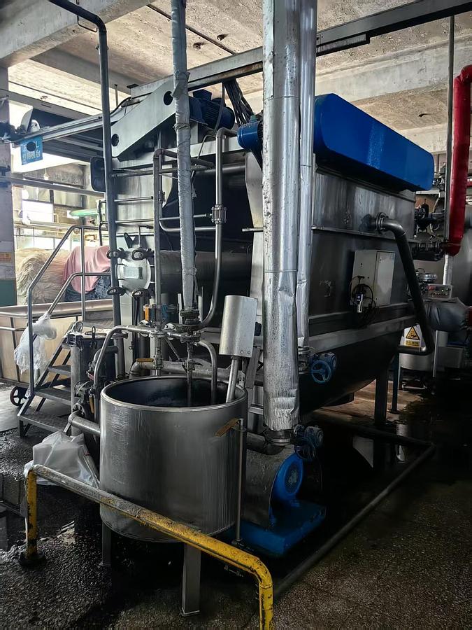 Used Fong's Towel Dyeing Machine for fabric