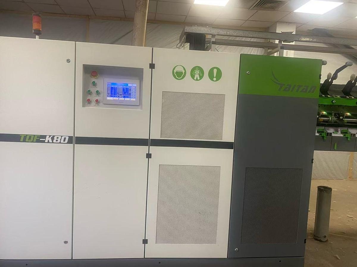 Used Titan open end machine for yarn