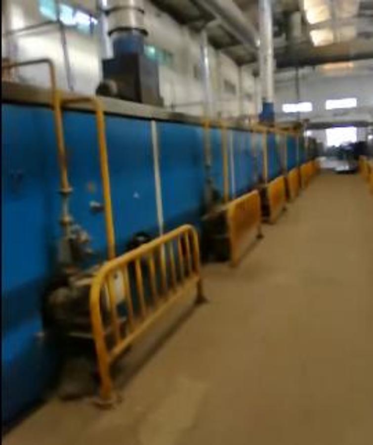 Used IL SUNG stenter for fabric