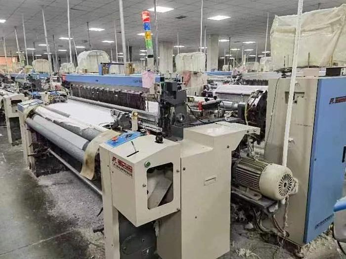 Used RIFA Airjet loom for fabric
