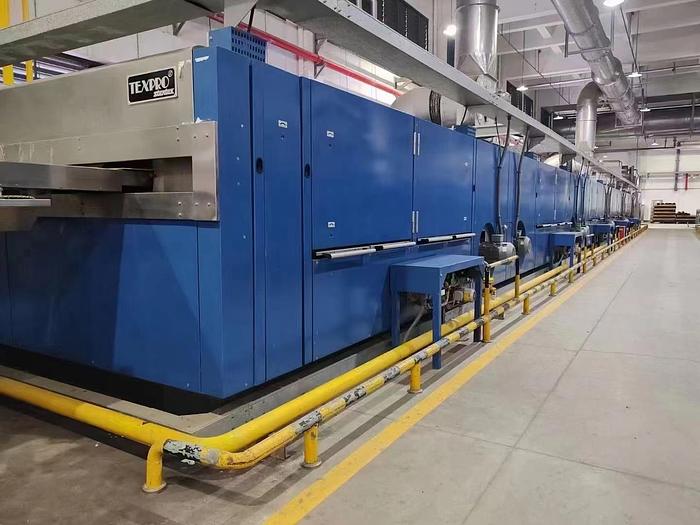 Used TEXPRO stenter for fabric