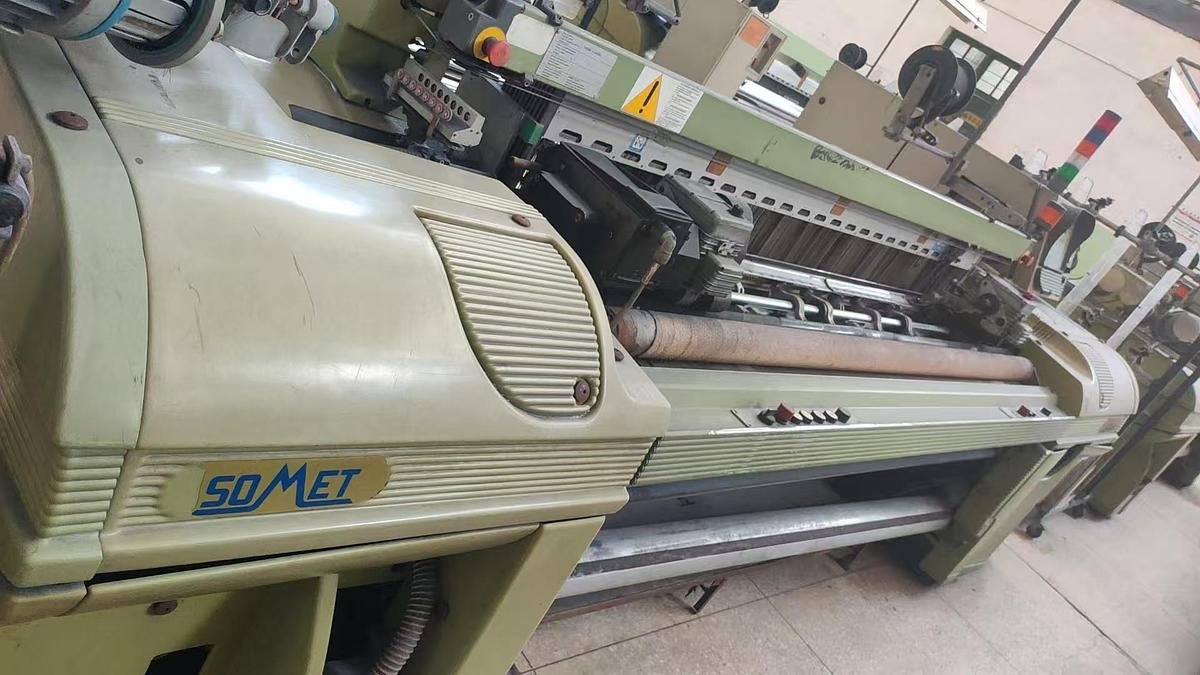 Used Somet Thema 11 Excel rapier loom for fabric
