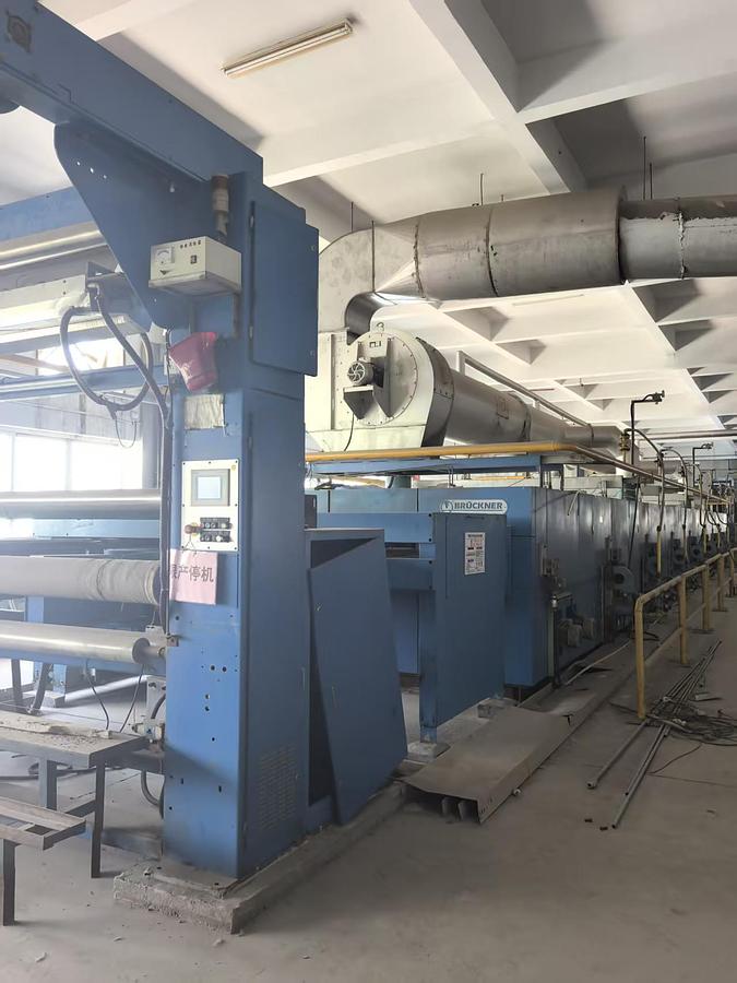 Used 2008 Bruckner stenter for fabric