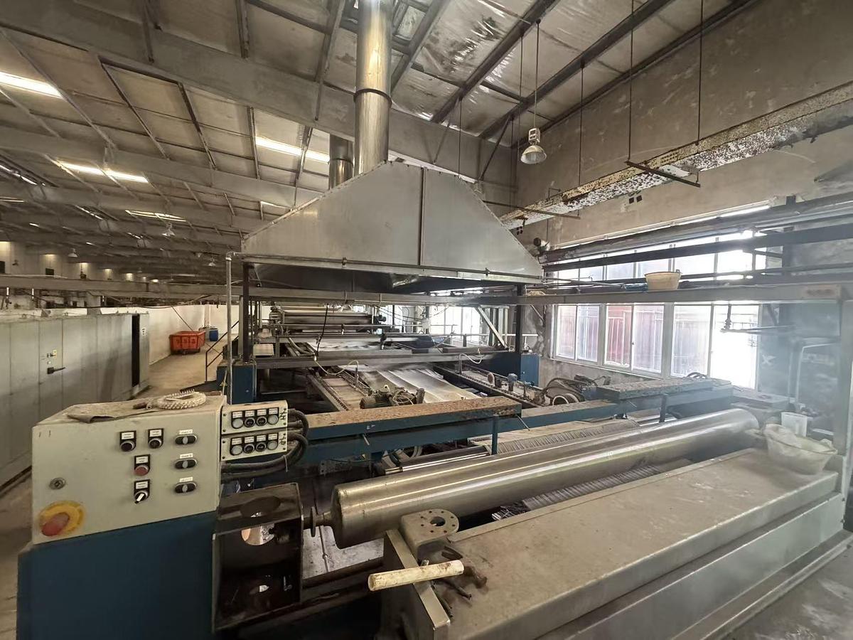 Used Goller mercerizing machine for fabric