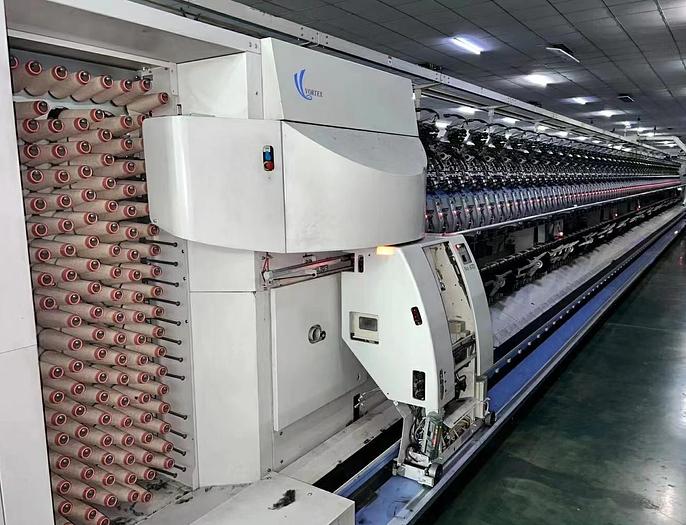 Used 4 sets Muratec vortex 870 spinning machine