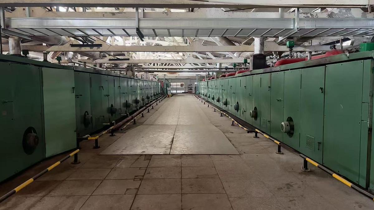 Used IL SUNG stenter for fabric