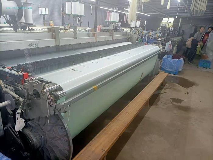 Used 4 sets Panter rapier loom,width 360cm,2658 dobby