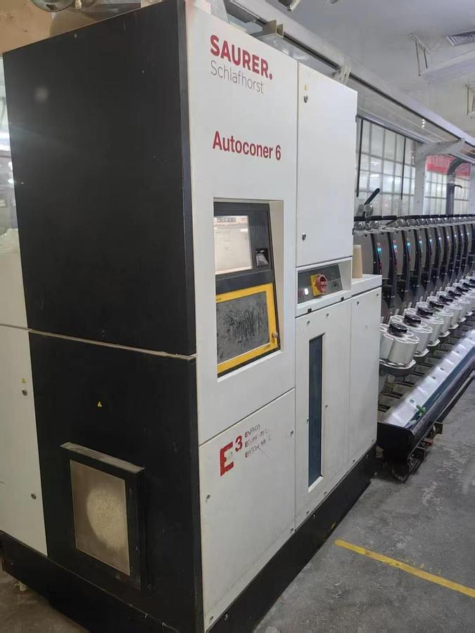 Used Schlafhorst autoconer AC6 for yarn