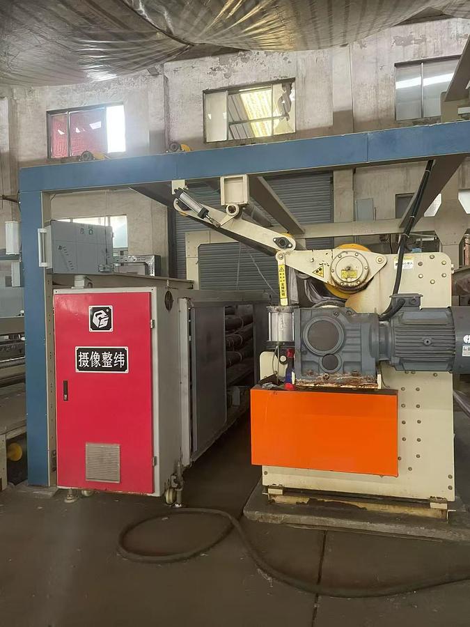 Used HAIDA stenter for fabric