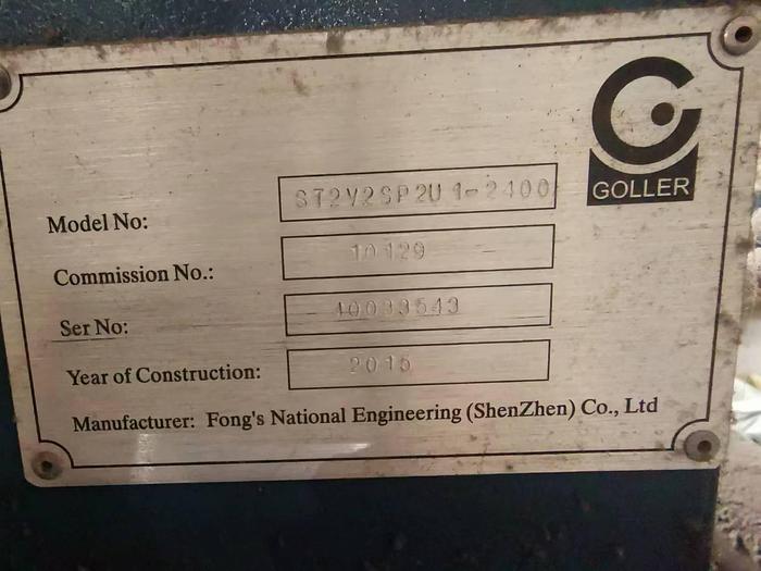 Used Goller washing machine for fabric