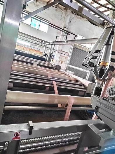 Used 2000 KELUN slitter with washing machine