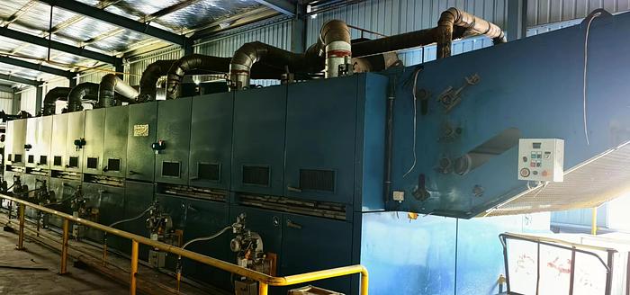 Used Santex dryer for fabric