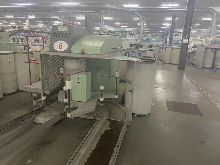 Used Rieter D45 draw frame for yarn