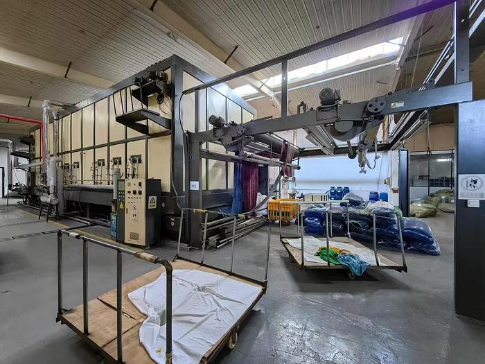 Used Loop Steamer machine for fabric