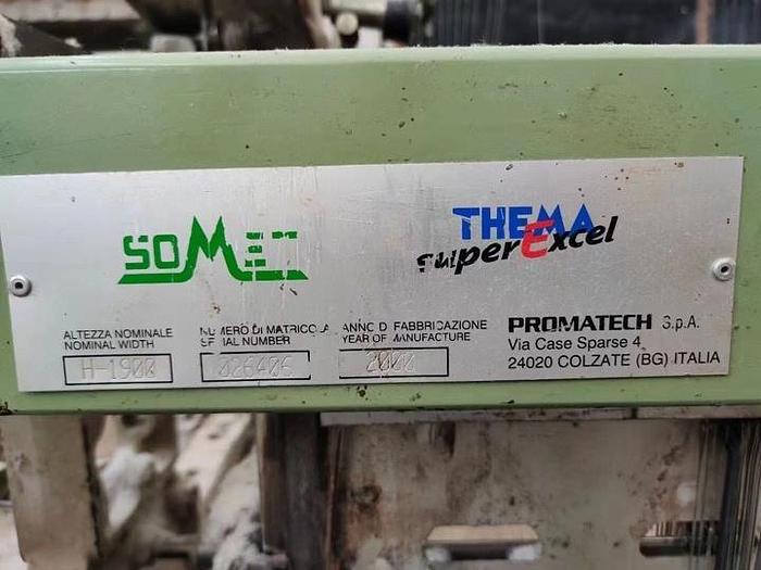 Used 2000 Somet Thema Super excel loom for fabric