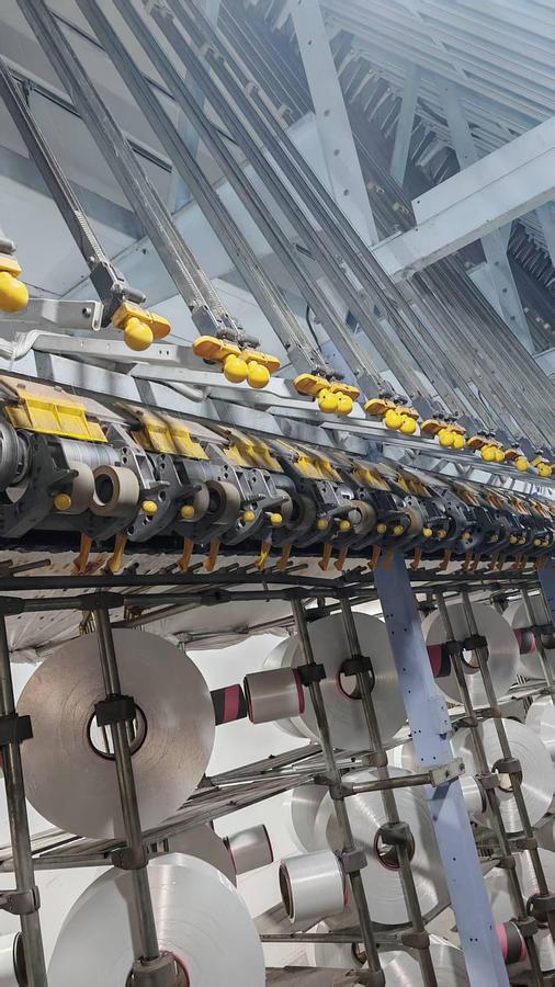 Used 2 sets Barmag texturing machine for fabric