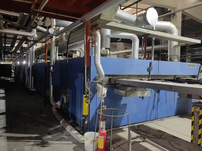 Used Monfongs stenter for fabric