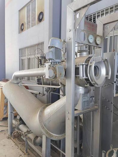 Used Fong's yarn dyeing machine for fabric