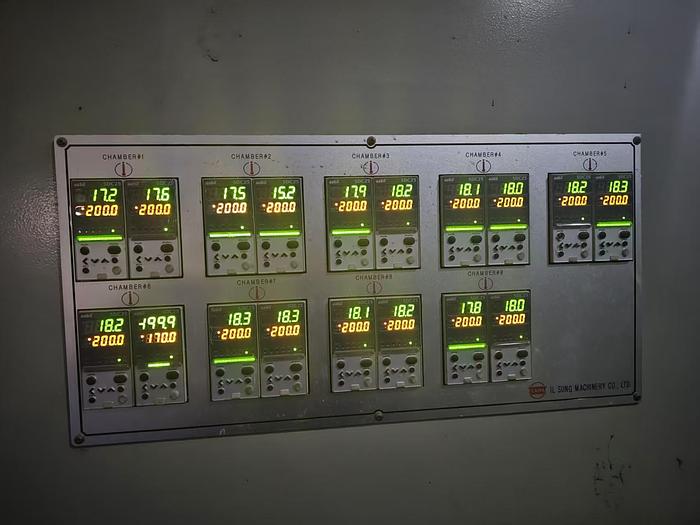 Used IL SUNG stenter for fabric