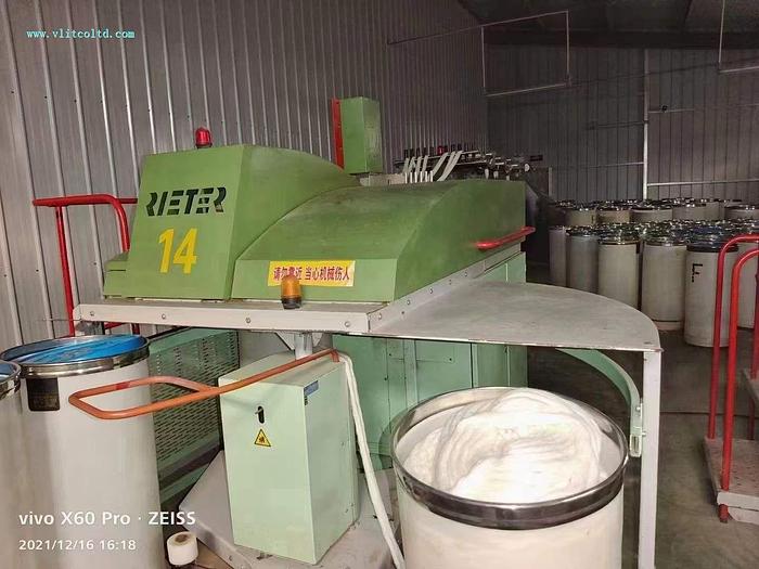 Used Rieter RSB-D35C draw frame for sale